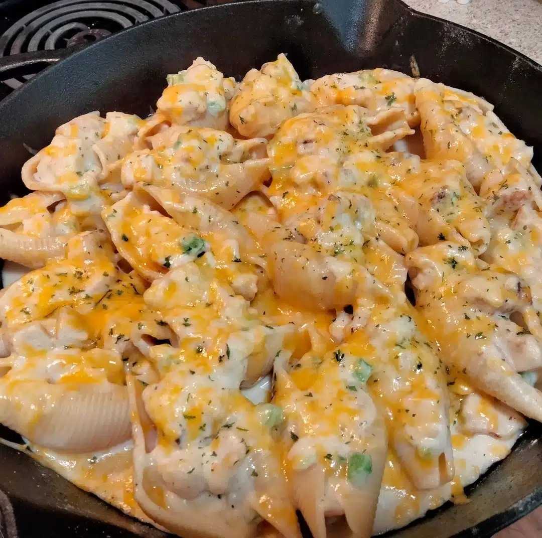 Stuffed Buffalo Chicken Shell