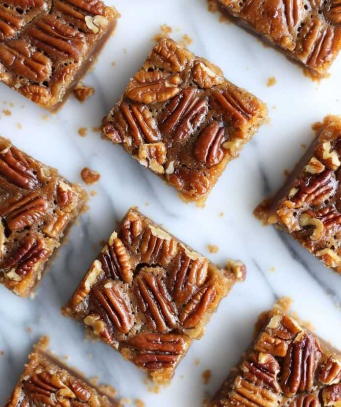 Lazy Pecan Pie Bars