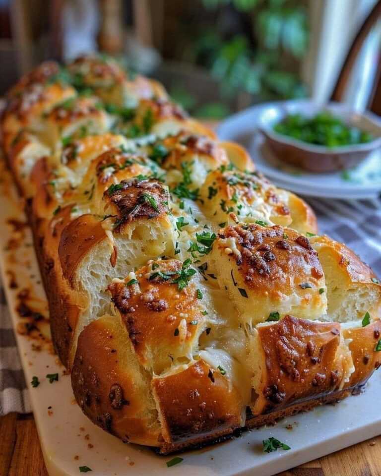 Garlic Butter Pull-Apart Bread