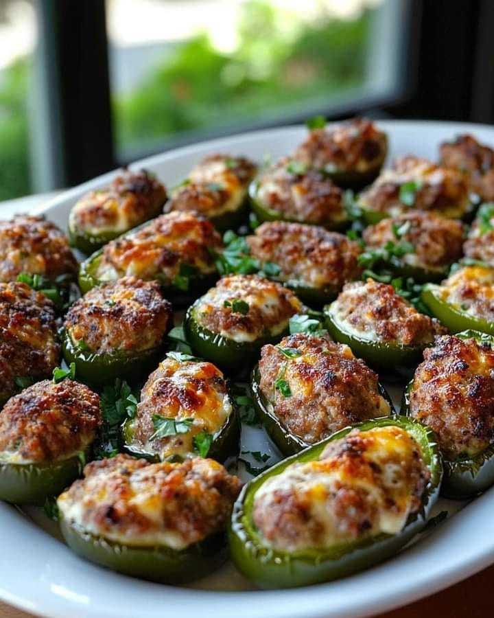 Savory Stuffed Jalapeño Bites