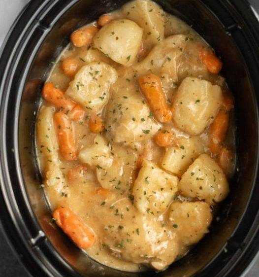 Crockpot Ranch Chicken and Potatoes