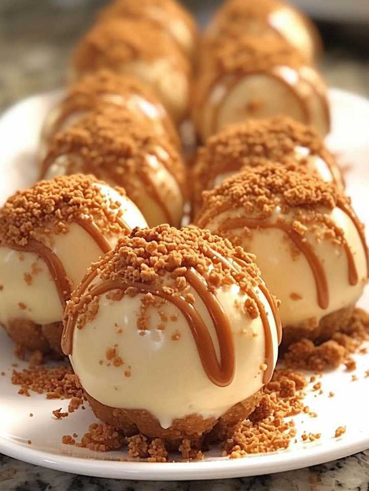 No Bake Pumpkin Cheesecake Balls 