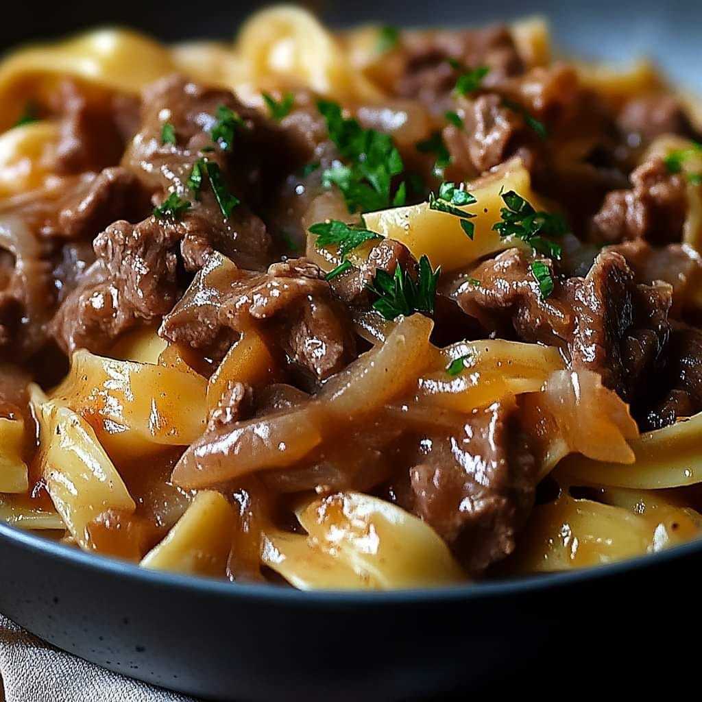 French Onion Beef and