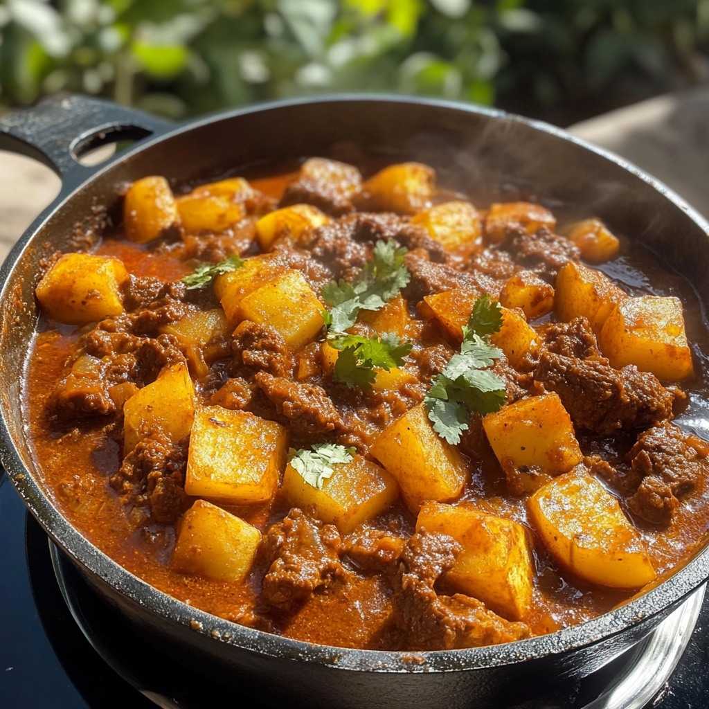 Homemade Mexican Picadillo (Carne con Papas)