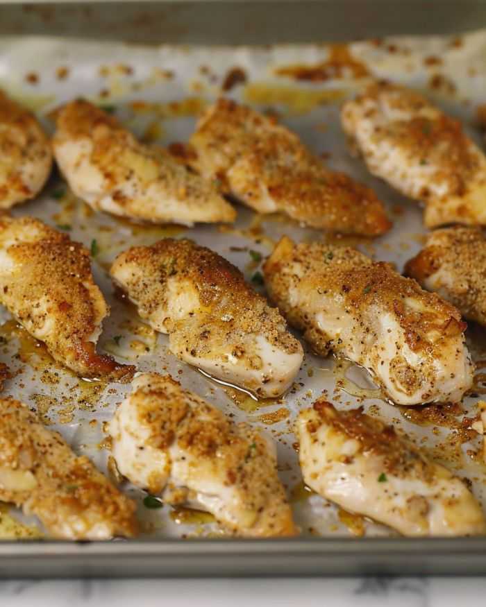 Low carb baked chicken tenders