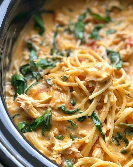 Slow Cooker Tuscan Chicken Pasta: A Taste of Italy at Home