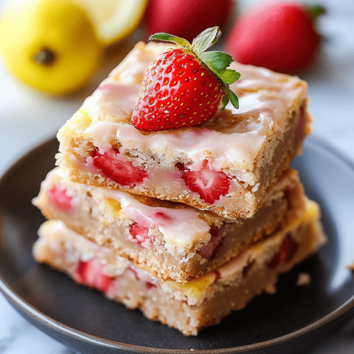 Berry Citrus Bars