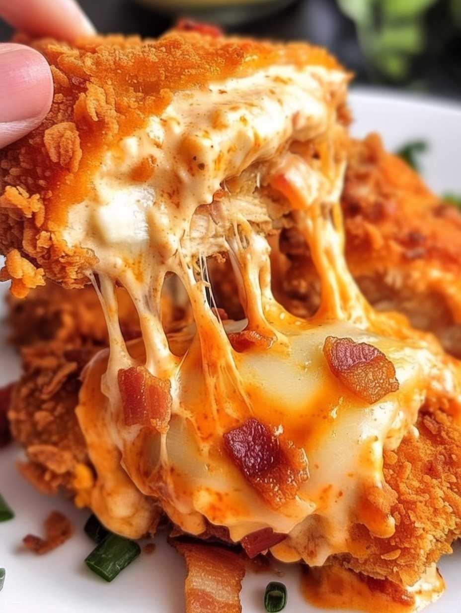 Cream Cheese and Bacon Stuffed Doritos Chicken: The Ultimate Comfort Food