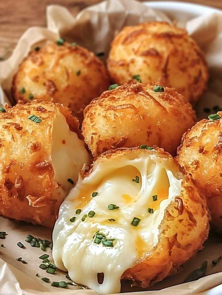 Best Stuffed Cheese Balls Recipe