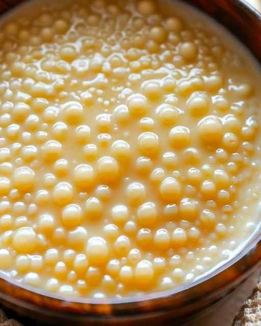 Easy Homemade Tapioca Pudding