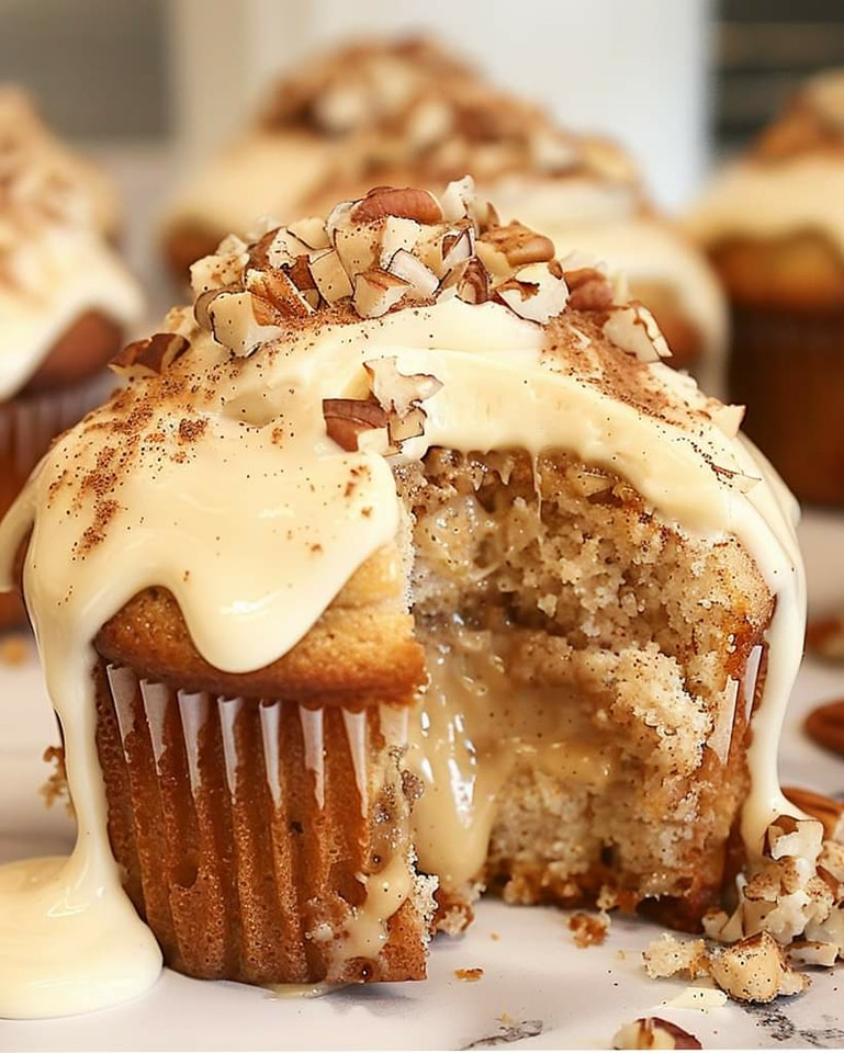 Banana Cinnamon Pecan Cupcakes: The Perfect Party Treat