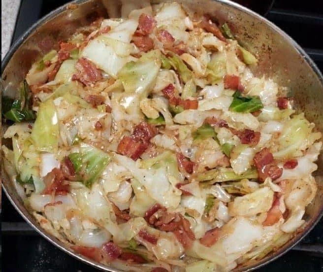 Fried Cabbage and Bacon with Onion: A Comforting Dish for Every Occasion