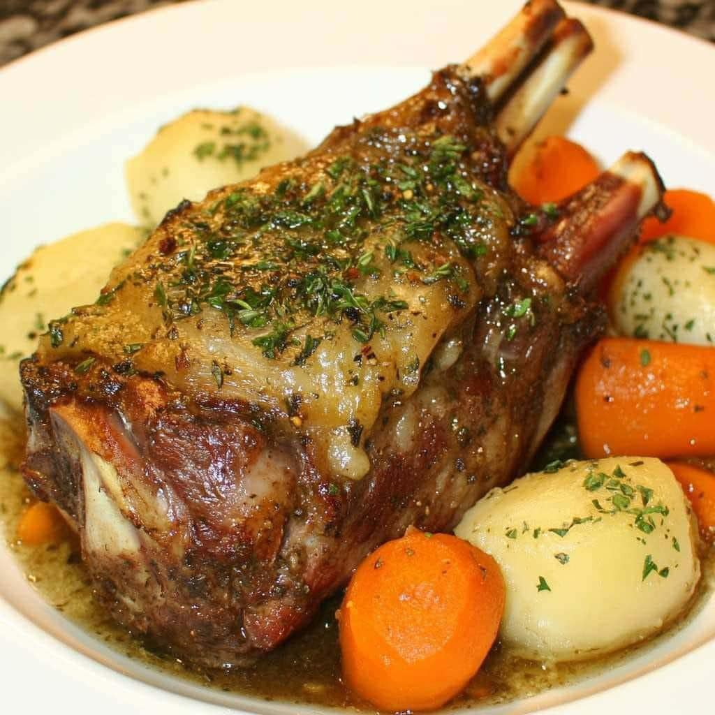 Baked Lamb Shanks Recipe