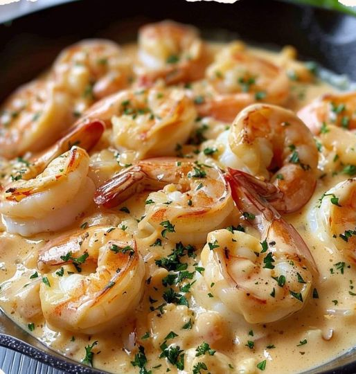 Shrimp in Cream Sauce