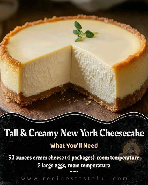 Creamy New York Cheesecake