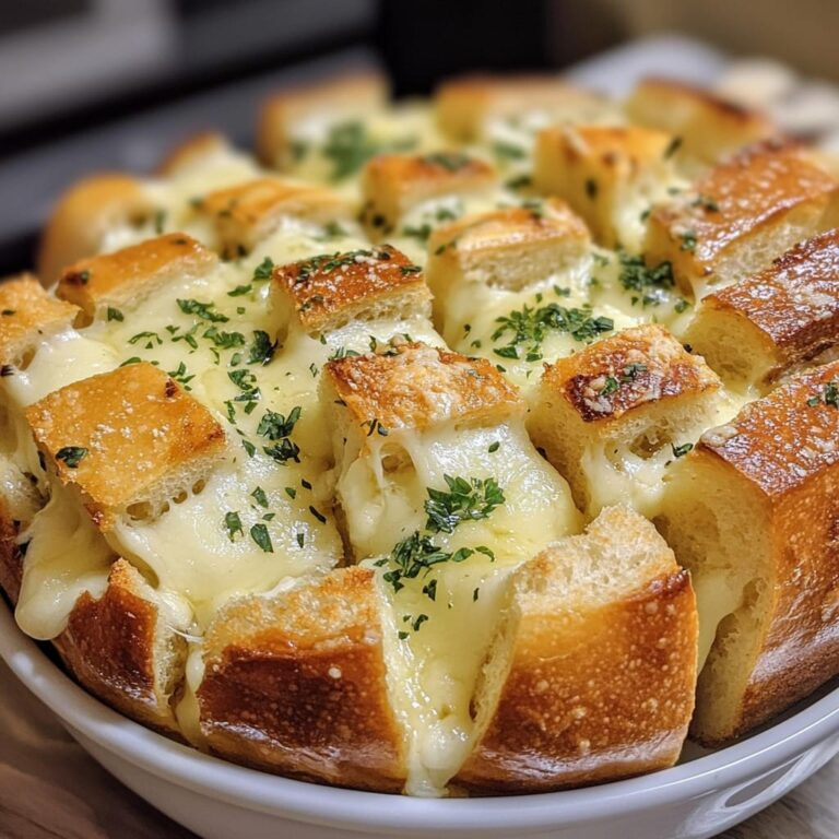 Air Fryer Pull Apart Cheese Garlic Bread