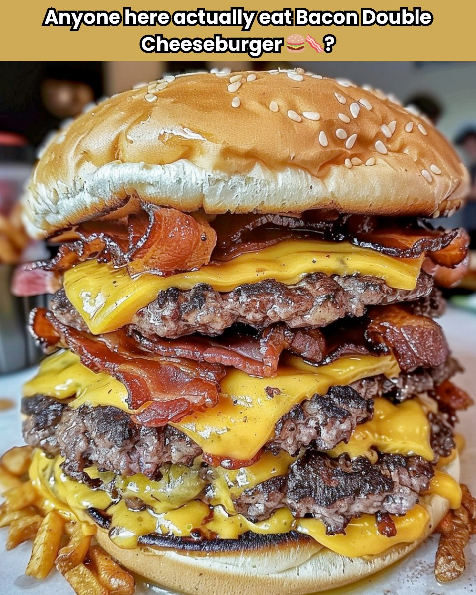 Double Cheesy Smash Burger with Special Sauce