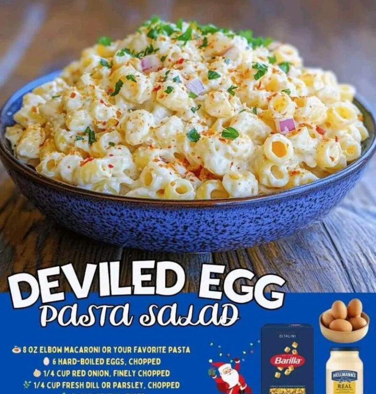 Deviled Egg Pasta Salad