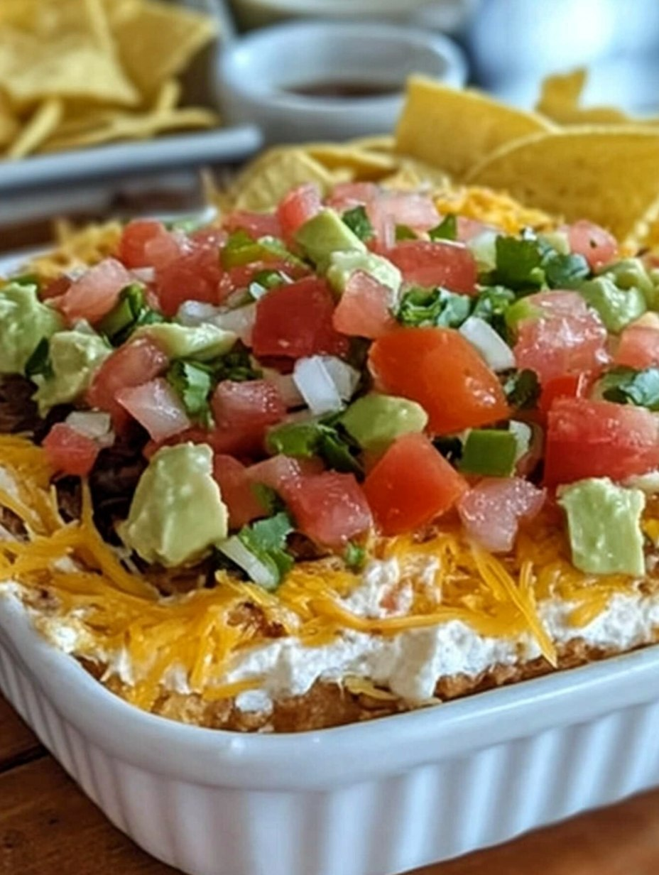 7 Layer Taco Dip