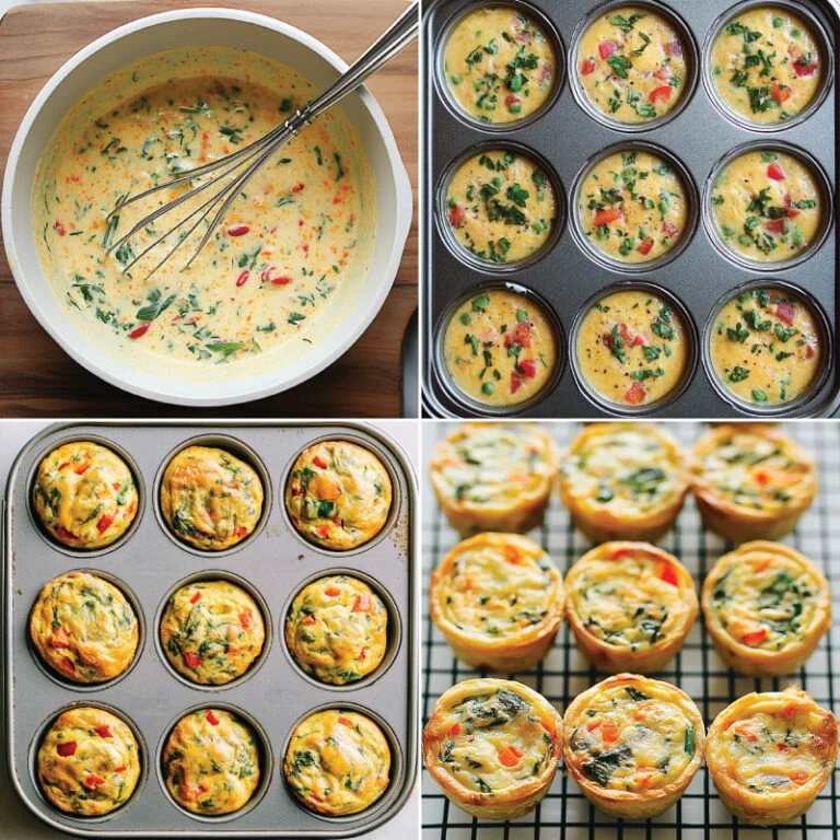 Vegan Chickpea Frittata Muffins