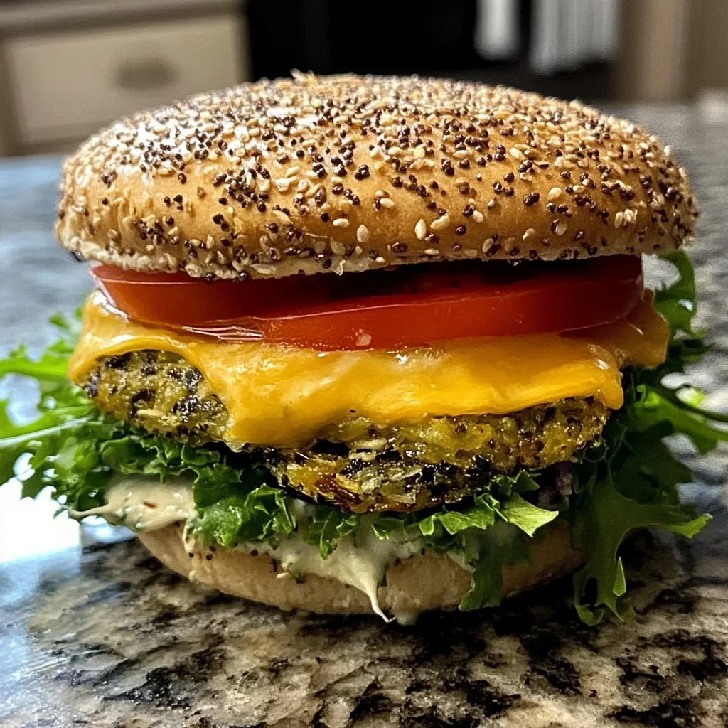 Protein-Packed Vegan Breakfast Sandwich