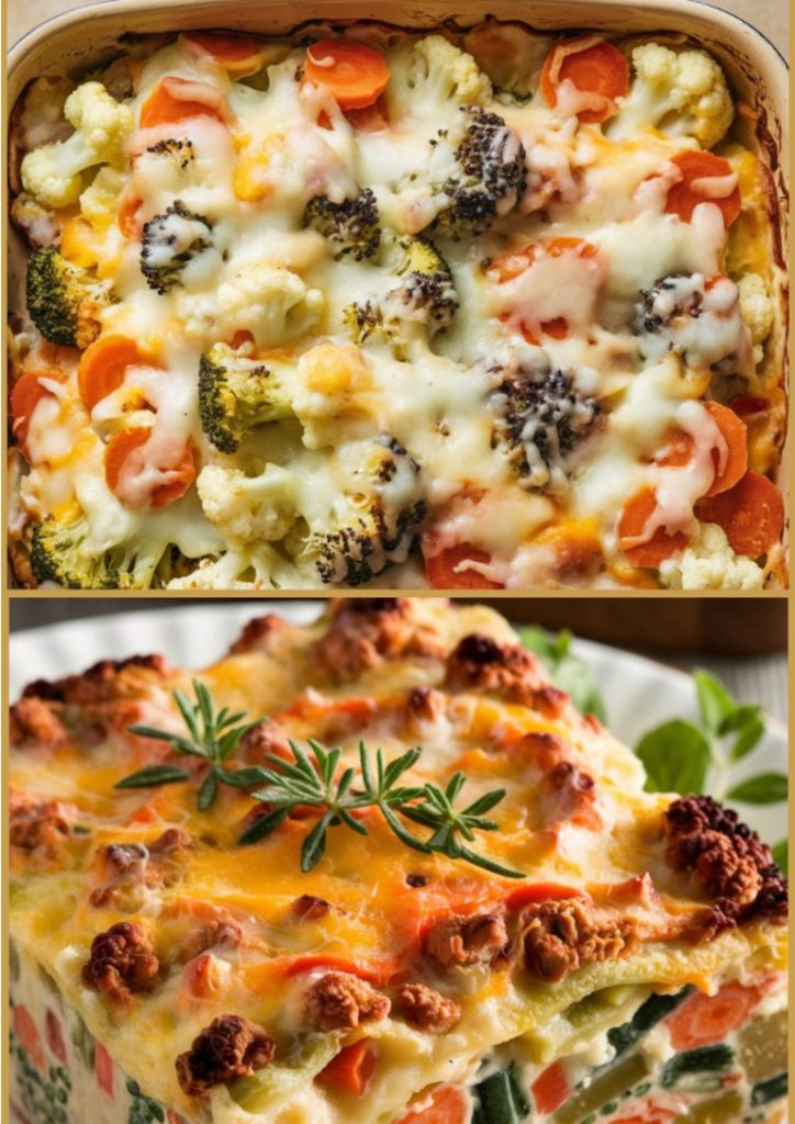 Cheesy Vegetable Casserole