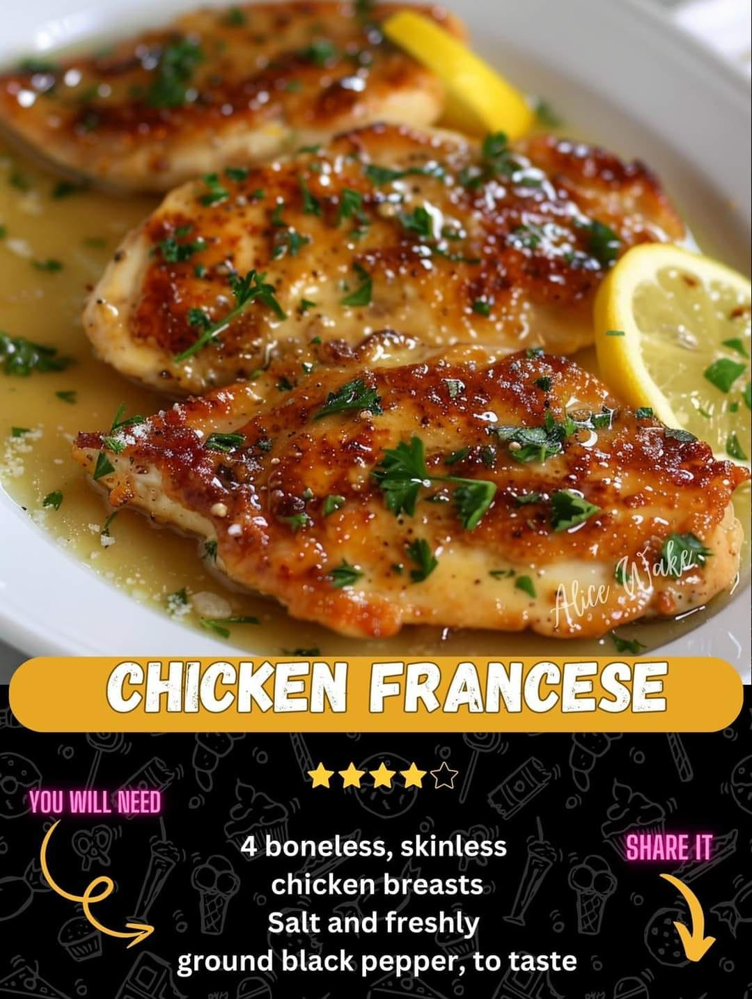 Chicken Francese