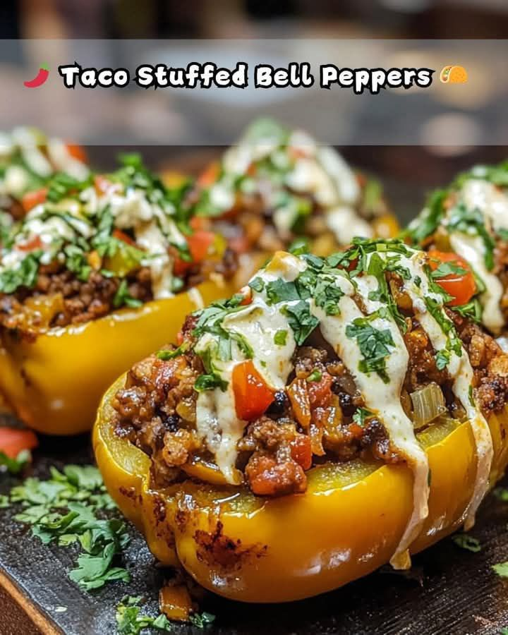  Taco Stuffed Bell Peppers 