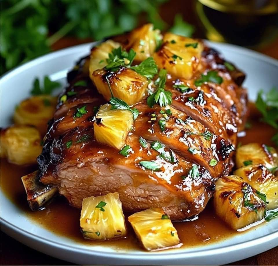 slow cooker pineapple pork loin