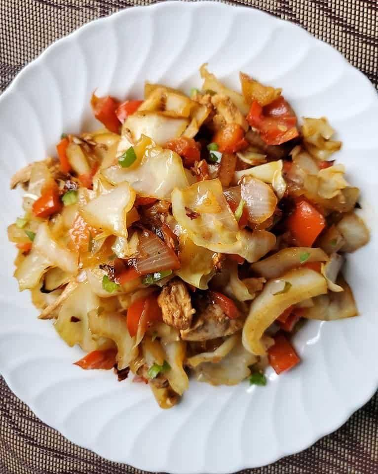 Chinese Chicken Cabbage StirFry