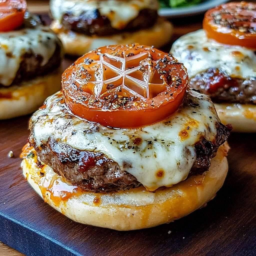 Mini Pizza Burger Recipe