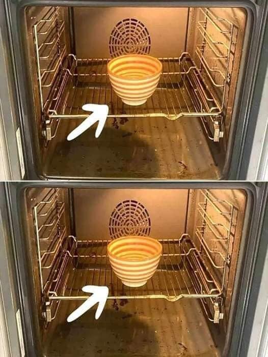 The genius tip to clean the oven thoroughly and make it sparkling clean