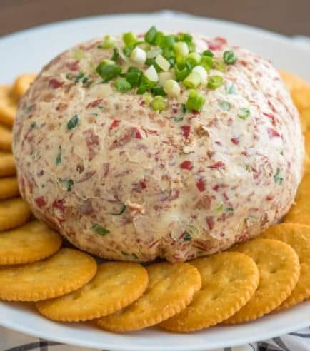 Creamed Chipped Beef Cheese Ball