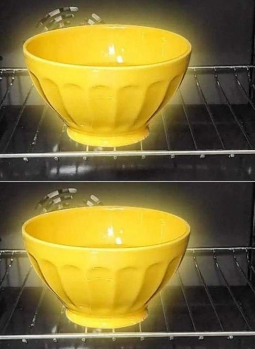 Put a bowl of vinegar in the oven – you will get rid of this problem forever