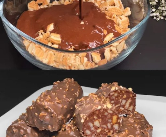 Quick and Easy Chocolate Nut Dessert