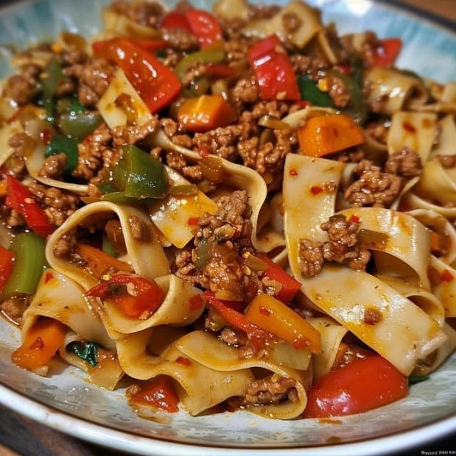 Flavorful Fusion: Italian Drunken Noodles Recipe