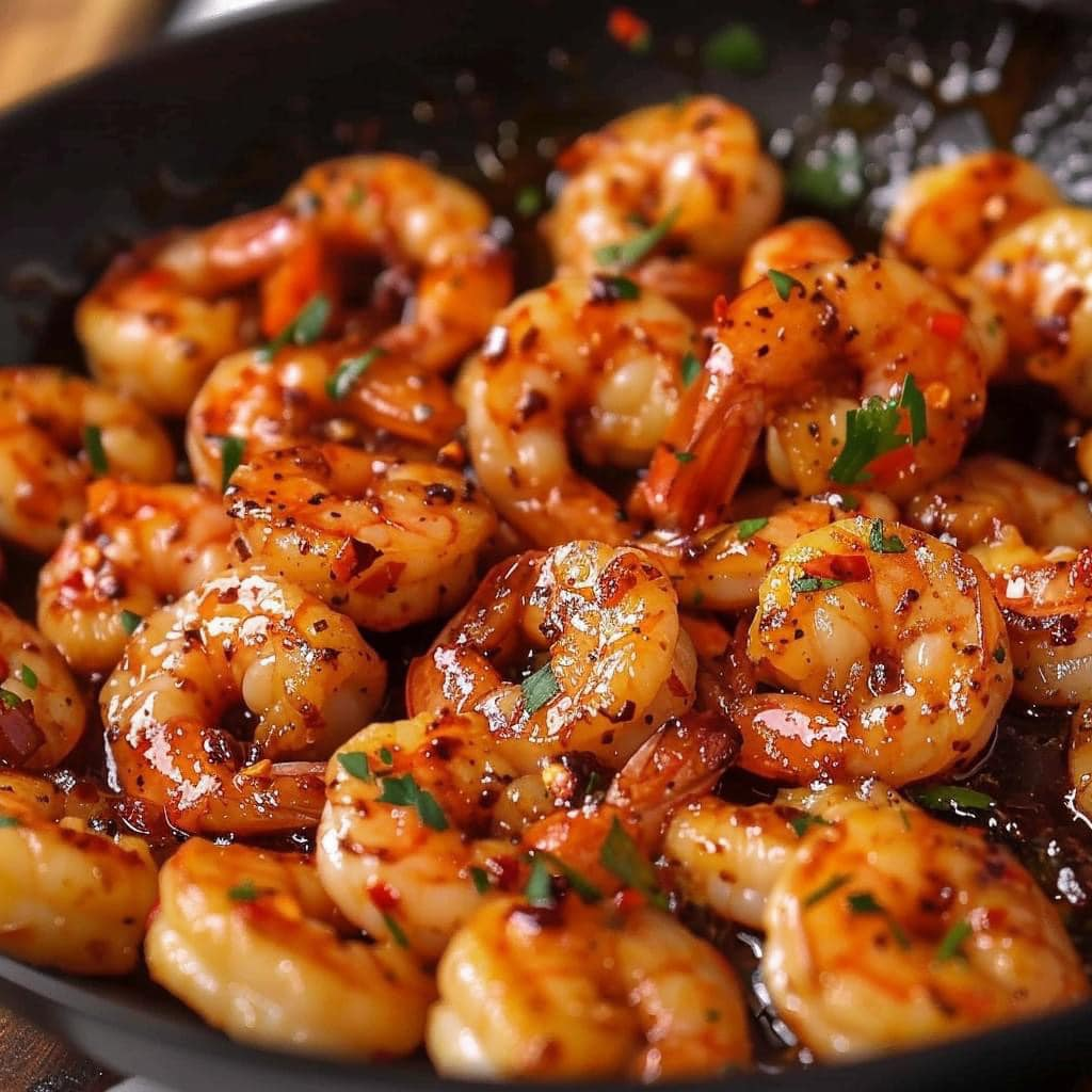 Honey Butter Old Bay Shrimp