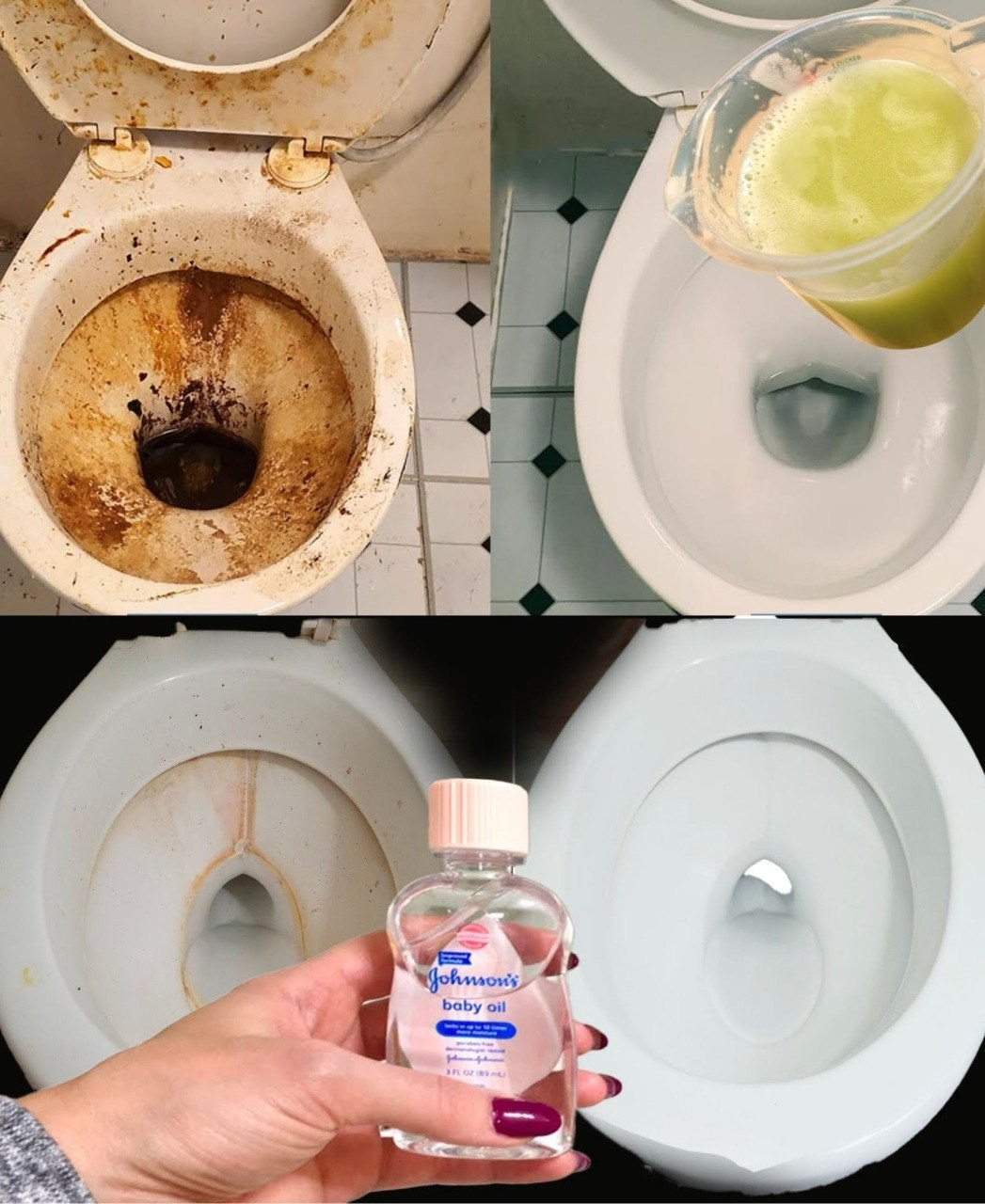 Goodbye urine stains from the toilet, how to remove them quickly and naturally