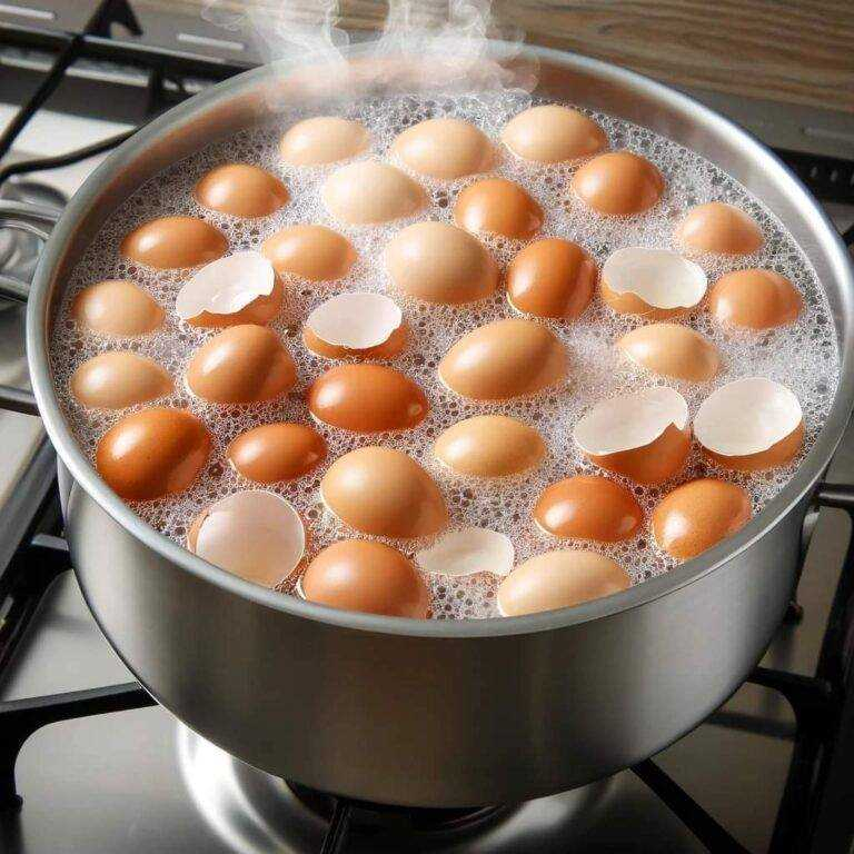 Boil eggshells in a saucepan – it’s smart and saves a lot of money