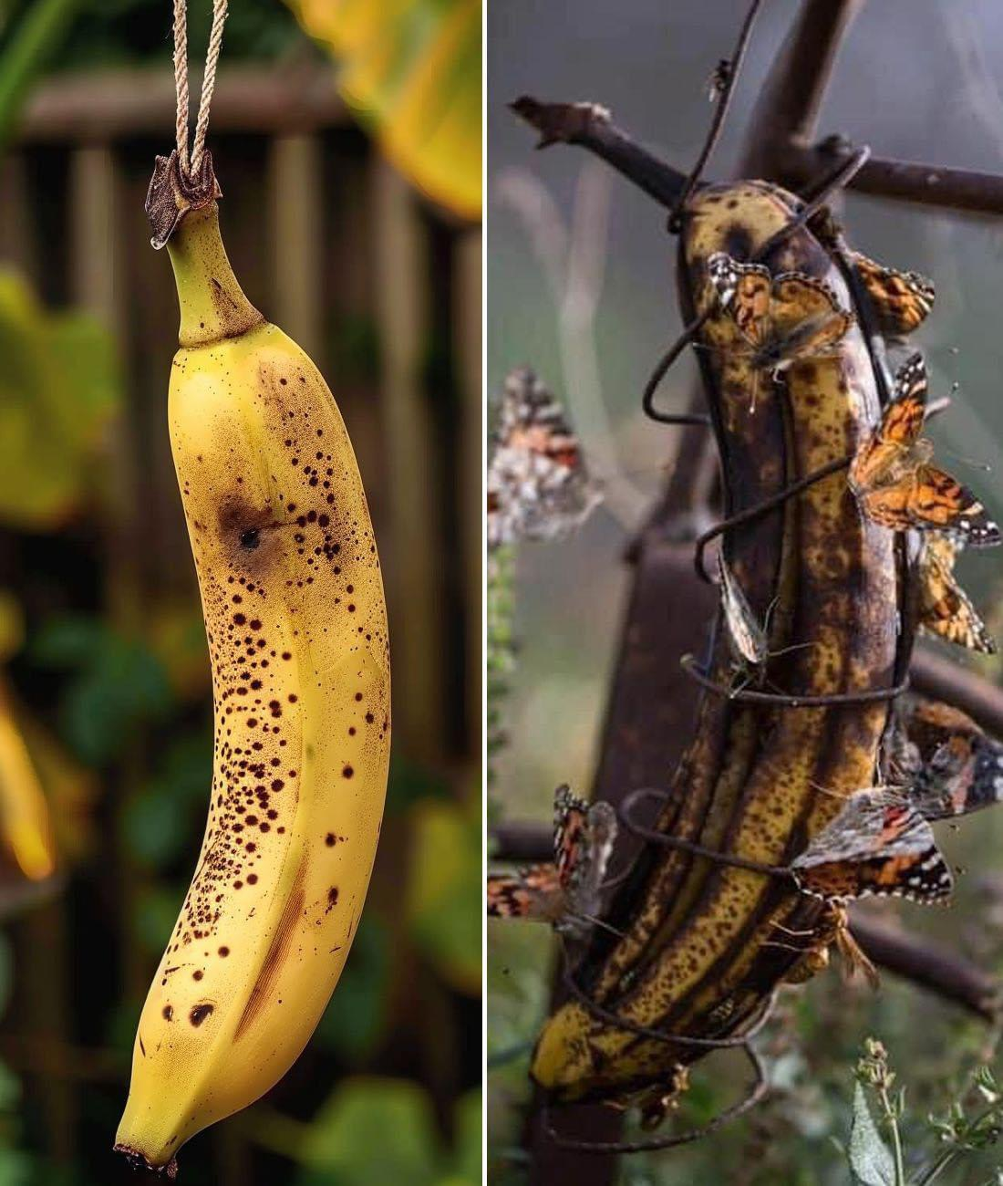 Unlocking the Benefits of Hanging an Overripe Banana in Your Garden